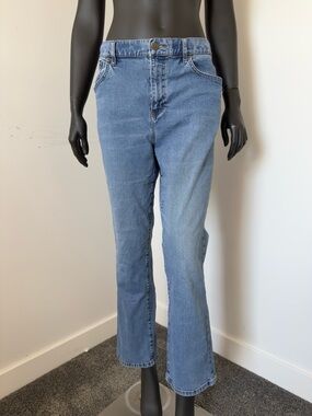Lauren Ralph Lauren Classic Straight Blue Denim Jeans